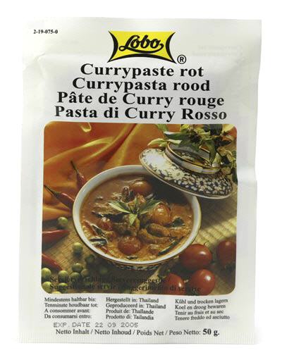 Rot Currypaste